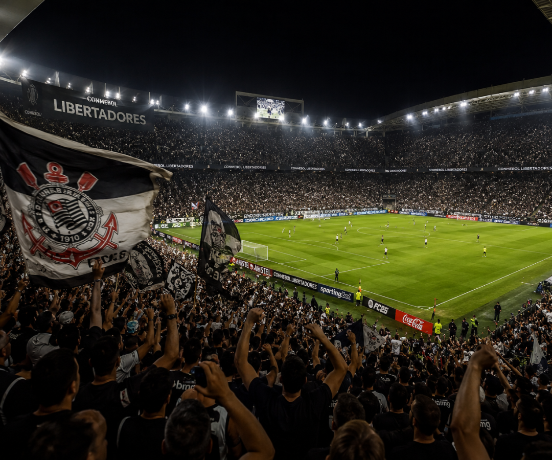 Torcida em partida sul-americana — imagem ilustrativa