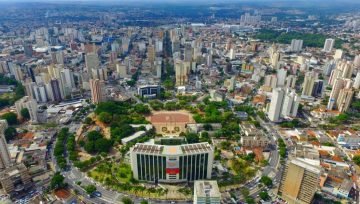 Vista aérea de Goiânia (Paulo José-Prefeitura de Goiânia)